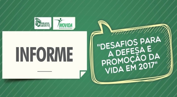 Desafios para a defesa e promoção da vida em 2017