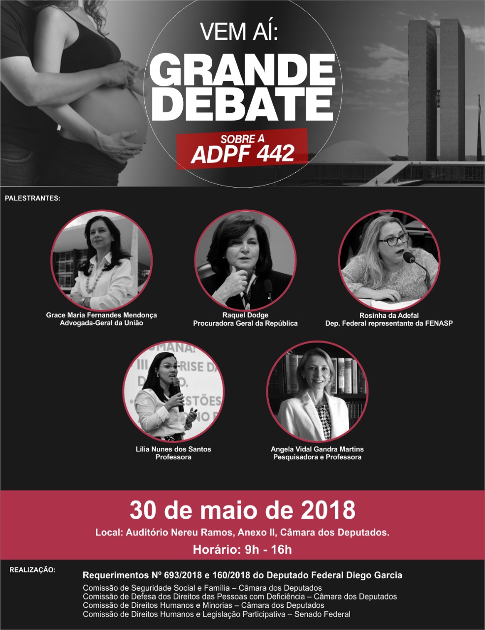 ADPF que discute descriminalização do aborto é tema de debate na Câmara dos Deputados